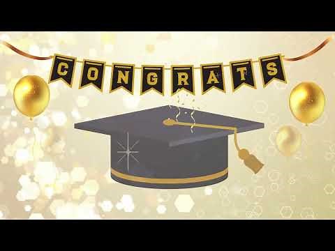 Graduation Background Video | Graduation Background Screen