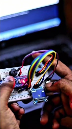 Rocket Fighting Game on Arduino Nano withMPU6050 gyro sensor #arduino #robotics #electronics #diy
