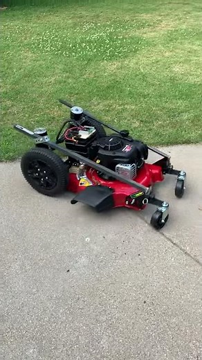 I Built a Remote-Controlled Lawn Mower (And Now I'm Scared)