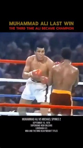 Muhammad Ali vs Leon Spinks 2