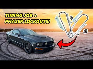 How to Replace 4.6 3V Timing Chains, Guides, Tensioners + Do Cam Phaser Lockouts! - 05-09 Mustang GT