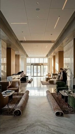 Modern Hotel Lobby Transformation in Minutes