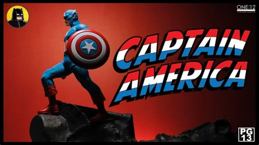 MEZCO ONE:12 Collective | CAPTAIN AMERICA (Silver Age)