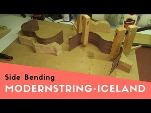 Easy side bending for ukulele and guitars