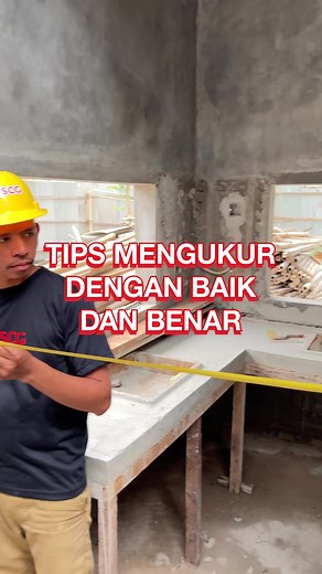 Jangan asal ukur lagi ya, Sahabat SCG! #SCGIndonesia #SCGCBMIndonesia #SaatnyaCobaGan #Passionforbetter #tipsukur #tipstukangbangunan