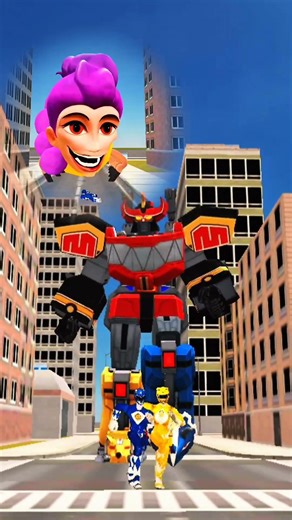 TITAN POWER RANGER VS BRAINROT.SEA EATER IN NEXTBOTS IN PLAYGROUND MOD #powerrangers #brainrot #gmod