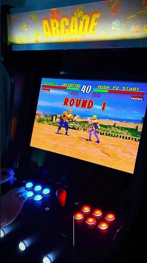 Arcade Machine – Day 5 🎮🔥Tekken 2— classic combos, retro fighting action and pure 90s vibes.