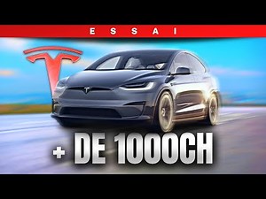 Nouvelle Tesla Model X Plaid : le SUV le + PUISSANT jamais produit !