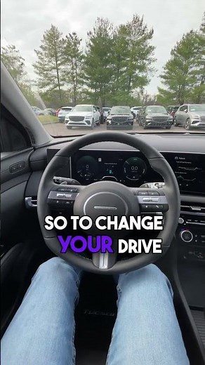 2026 Hyundai Tucson Hybrid Limited-How to Change Drive Modes