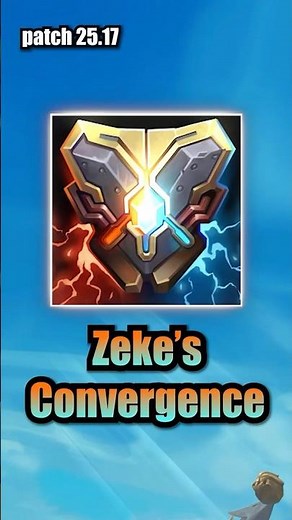 Zeke's Convergence EXPLAINED for NOOBS #foryou #leagueoflegends #riotgames #wildrift #moba #gaming