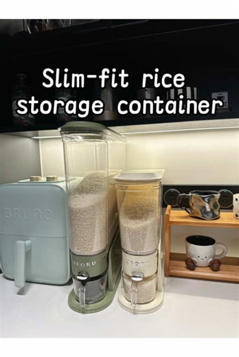 Compact and Spacious Rice Container for Your Kitchen