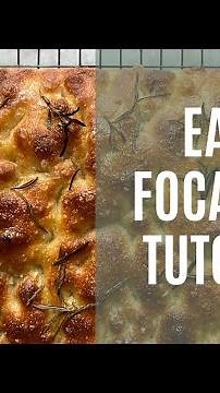 Easy Overnight Focaccia Tutorial (uses instant yeast)