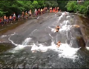 30K views · 866 reactions | Sliding Rock, North CarolinaSliding Rock, North Carolina | Marvellous Places | Facebook