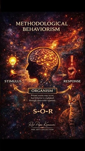 Methodological Behaviorism Explained 🌌🐈 | S-O-R Model Made Simple