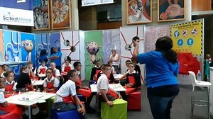 BASF SAFETY MOMENT 101: Always wear your goggles and apron when working in the lab. It's a beautiful Saturday at #Scifest2019, our little scientists are all geared up and ready for the experiments. 👩‍🔬👨‍🔬🤓 #BASFGrowAfrica #KidsLab #CleverFoodies #DiscoverYourElement | BASF