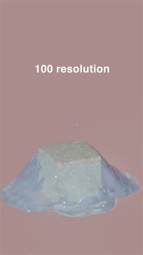 Minecraft Sand vs Water | Blender 3D simulation