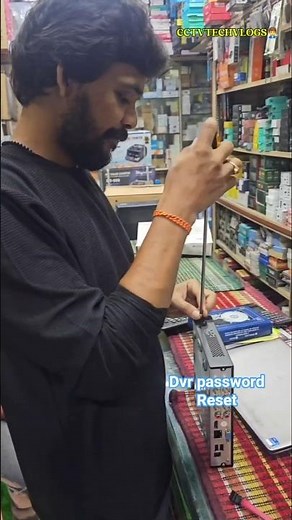 CP PLUS dvr password reset👨‍🔧#cctvtechvlogs #cctv #viral #subscribe #shorts