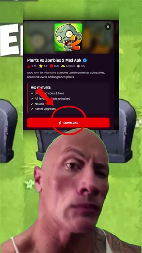 PVZ 2 Mod Gameplay | Ultimate Plants & Epic Battles #shorts #pvz2