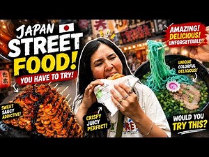 10 Things Street Food In Japan Video Compilation