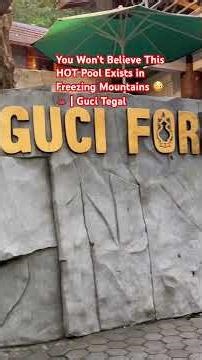 Guci Tegal Hot Spring Resort 🇮🇩 | Relax in Steaming Pools Amid Cold Mountain Air 🌄♨️