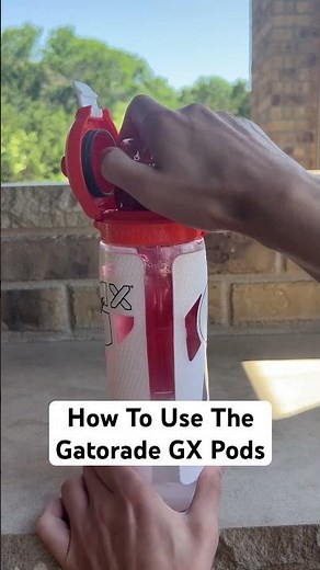How To Use The Gatorade GX Pods #Shorts