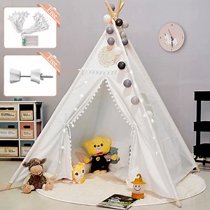 Watch Teepee Tent for Kids, Indoor & Outdoor Play Tent on Amazon Live