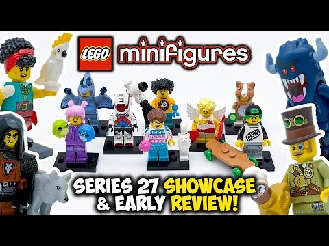 LEGO Minifigures Series 27 EARLY 2025 Review! All 12 Figures! Set 71048