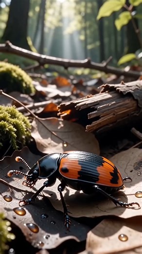 This Beetle Shoots Boiling Chemicals
