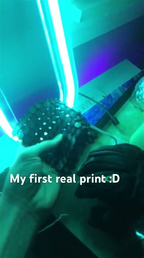 I printed dragon scale chainmail