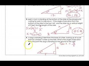 Hon Geometry Lesson 8 5 Class Notes