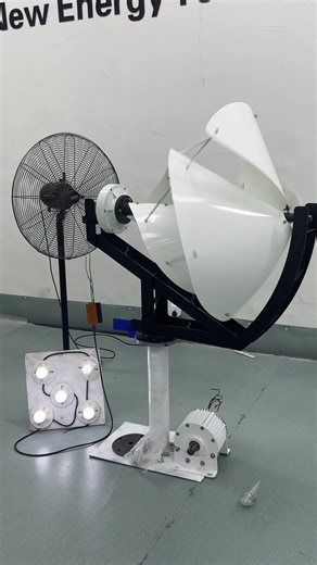 New model!try it for your balcony!#windturbine #windgenerator #windmills #verticalwindturbine #roofwindturbine
