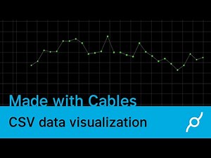 CSV data visualization