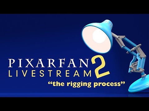 PixarFan Livestream #2 - "The Rigging Process"