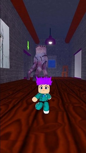 Thanos in WEDNESDAY POLICE FAMILY PRISON RUN 😂#roblox #shorts