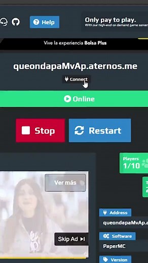 jugar minecraft java y bedrock en un mismo #server con amigos uwu - Crossover #aternos #minecraft #foryou #foryoupage #tutorial #mcpe #java #bedrock