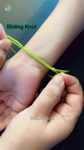 DIY Sliding Knot Tutorial for Beginners