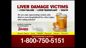 Goldwater Law Firm TV Commercial For Liver Damage Victims