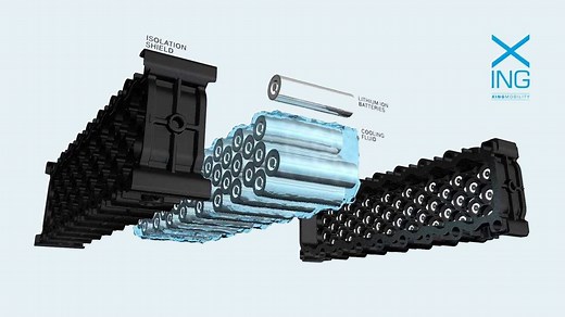 XING Mobility Explains IMMERSIO Battery Pack Cooling System