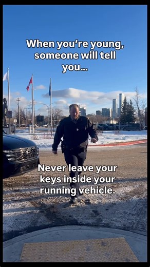 Alberta RCMP | GRC en Alberta on Instagram: "Whether you’re an experienced winter driver or this is your first snowfall behind the wheel, everyone could use a reminder about keeping your vehicle safe ❄️🔑 Thieves only need a few seconds, and a warming car makes their job easy. This winter, help us keep Alberta safe: take your keys, lock up, and don’t let your vehicle take off without you. #OperationColdStart #Alberta #RCMP"