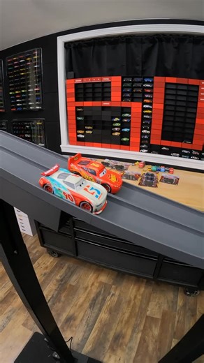 Tiny Track Cars on Instagram: "Can McQueen win the whole thing? #pixarcars"