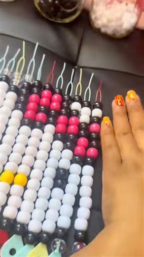 Hello kitty bead art braid appointment…! #oldie #hellokitty #mississippibraider #beads #beadart | Terrica DaBraid Wiz