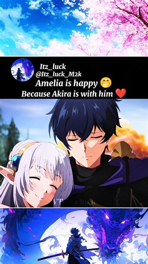 Amelia is happy Because Akira is with him 🤭❤ ~ My Status as an Assassin EP5 Copines Slowed Edit ✨