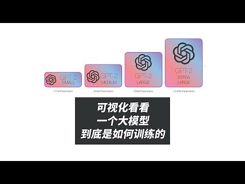 可视化看看大模型到底是如何训练出来的！重现GPT2的训练