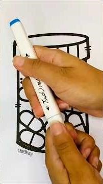 Super Satisfying ASMR Coloring 🎨🖌🖍 | Relax & Chill #Shorts #arttherapy #art #asmr #coloring #sounds