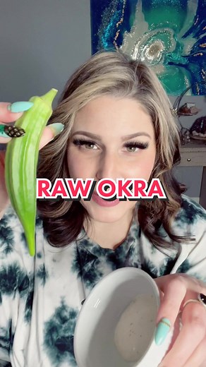 👋🏼Whos tried this? #raw #okra #ranch