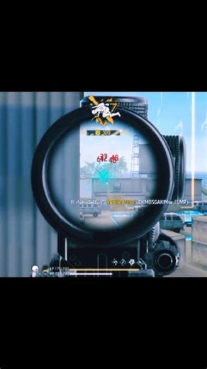 Ump scope shot #freefiregameplay #frefire #foryou #Ff_by_ryt #ffbyryt #scopetrick #mobilegame #ff