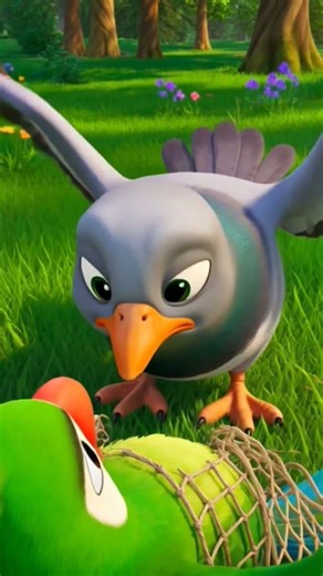 Kabootar Aur Tota Ki Sachi Dosti #animalshorts #ytshorts #cartoon #viralshort #viral #viratkohli