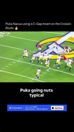 Big Pankreas on Instagram: "Puca Nacua typical behavior #NFLHighlights #FootballHighlights #NFL #Football"