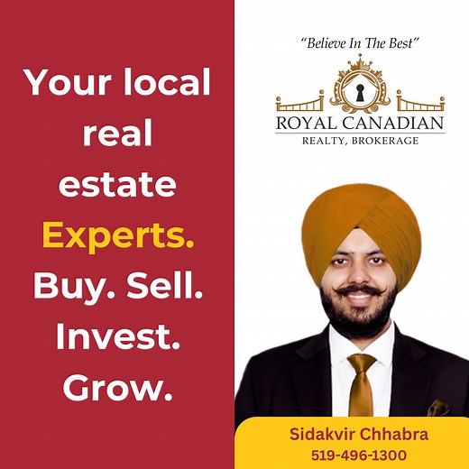 Finding a home is about more than just a house it's about finding your place in the community. 🏡 we have been a trusted part of local neighborhoods for 14 years, helping families move forward in Mississauga, Hamilton, Kitchener, and beyond. Let our local market advisors show you what's happening in your neighborhood. 🗺️ We're here to help you find a home where you can grow, invest, and thrive. ✨ | Sidak Chhabra