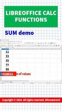 SUM spreadsheet function #viral #trending #shorts #shortsfeed #youtubeshorts #spreadsheet